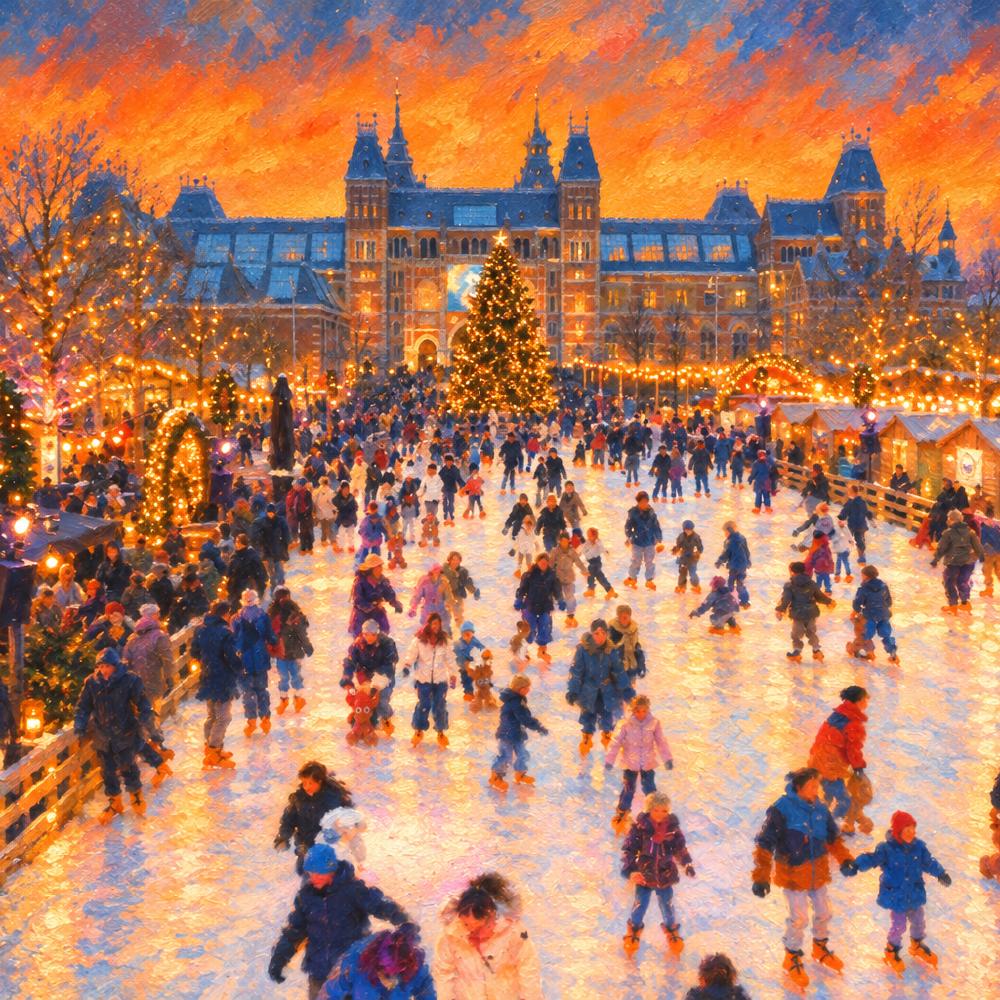 Schaatsbaan Museumplein