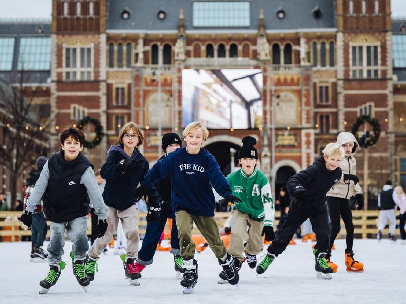 Schaatsbaan Museumplein