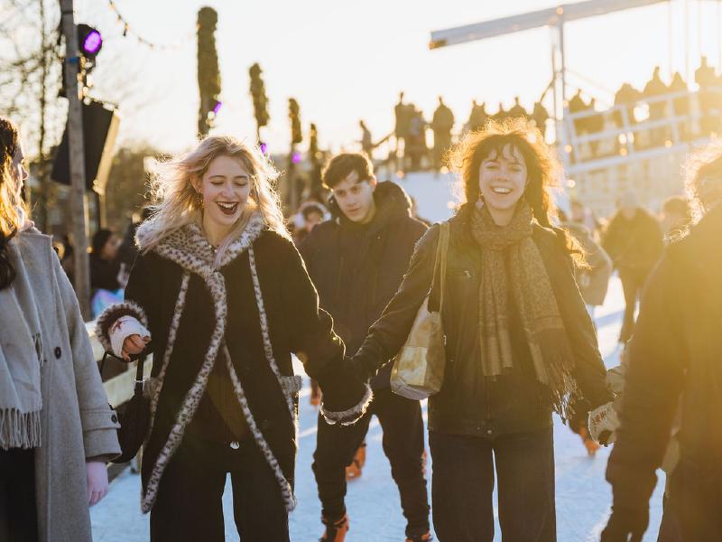 Schaatsbaan Museumplein