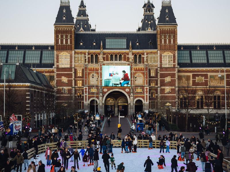 Schaatsbaan Museumplein